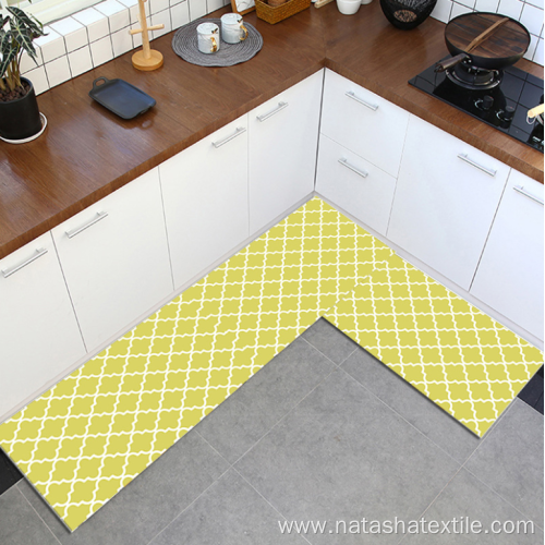 Simple home kitchen waterproof foot mat
